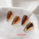 20pcs Cartoon Resin Hearts Charms DIY Jewelry Earrings Pendants