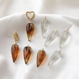 20pcs Cartoon Resin Hearts Charms DIY Jewelry Earrings Pendants