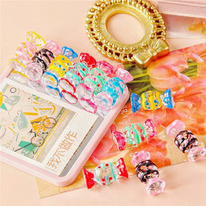 Glass Cartoon Candy Sweet Beads DIY Jewelry Earring Accessory