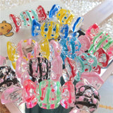 Glass Cartoon Candy Sweet Beads DIY Jewelry Earring Accessory