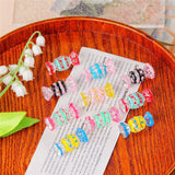 Glass Cartoon Candy Sweet Beads DIY Jewelry Earring Accessory