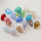 20pcs/lot Water Droplets Glass Beads for DIY Jewelry Earring Pendant