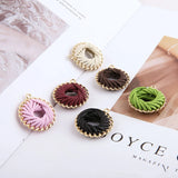 20pcs/lot PU Weaving Geometry Alloy Floating Locket Charms for DIY Jewelry