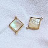 20pcs/lot Shell Decoration Copper Charms for DIY Jewelry
