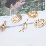 Copper Floating Locket Charms - 20pcs/lot Geometry Rounds/Flowers/Leaves Shape