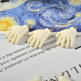 Hand Shape Resin Charms DIY Jewelry Earrings Pendants Accessory Lot of 30pcs