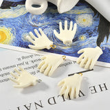 Hand Shape Resin Charms DIY Jewelry Earrings Pendants Accessory Lot of 30pcs