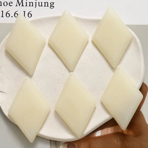 40pcs Resin Rhombus Beads 38*60mm DIY Jewelry Earring/Pendant Accessory