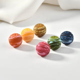50pcs/lot 16mm Round Resin Beads Earrings/Necklace Charms DIY Jewelry Accessory