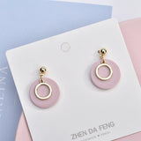 20mm Round Acrylic Charms DIY Jewelry Earrings/Pendant Lot