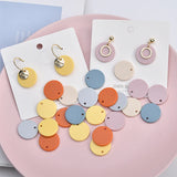 20mm Round Acrylic Charms DIY Jewelry Earrings/Pendant Lot