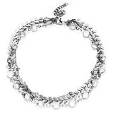 MinaMaMa Crystal Anklet for Women Summer Beach Foot Jewelry