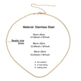 MinaMaMa Stainless Steel Heart Belly Chain Body Jewelry