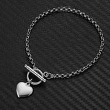 Heart Foot Jewelry Anklet For Women Stainless Steel