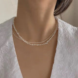 Minar Classic Freshwater Pearl Necklace for Women