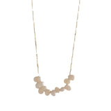Metal Chain Choker Necklace for Women Pearl Unique Accessories