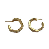 Minar Pearl Beads Weave Hoop Earrings for Women