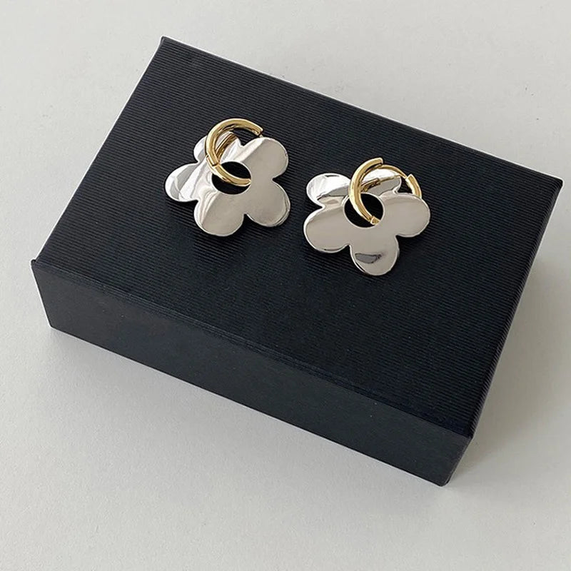 Minar Fantasy Flower Earrings for Women