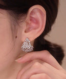 Minar Fantasy Flower Earrings for Women