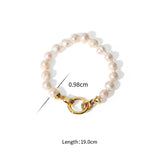 Minar Baroque Pearl Bracelet 18K PVD Plated Stainless Steel