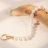 Minar Baroque Pearl Bracelet 18K PVD Plated Stainless Steel
