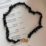 Baroque Pearl Beaded Choker Necklace for Women