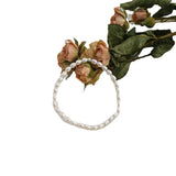 Minar Pearl Beaded Bracelets for Women, Elastic Charm Bracelet