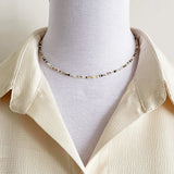 2mm Multicolor Round Shell Chokers Necklace for Women