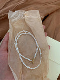 Baroque Freshwater Pearl Necklace for Women Irregular Pearls Strand Choker