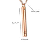 Mindful Breathing Necklace Anti-Anxiety Meditation Chain