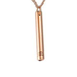 Mindful Breathing Necklace Anti-Anxiety Meditation Chain