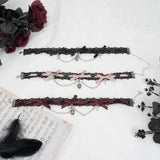 Pink Collar Necklace Vintage Style Lolita Accessories
