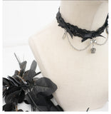 Pink Collar Necklace Vintage Style Lolita Accessories