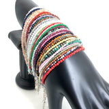 Natural Agat Quartzs Beaded Choker Necklace for Women