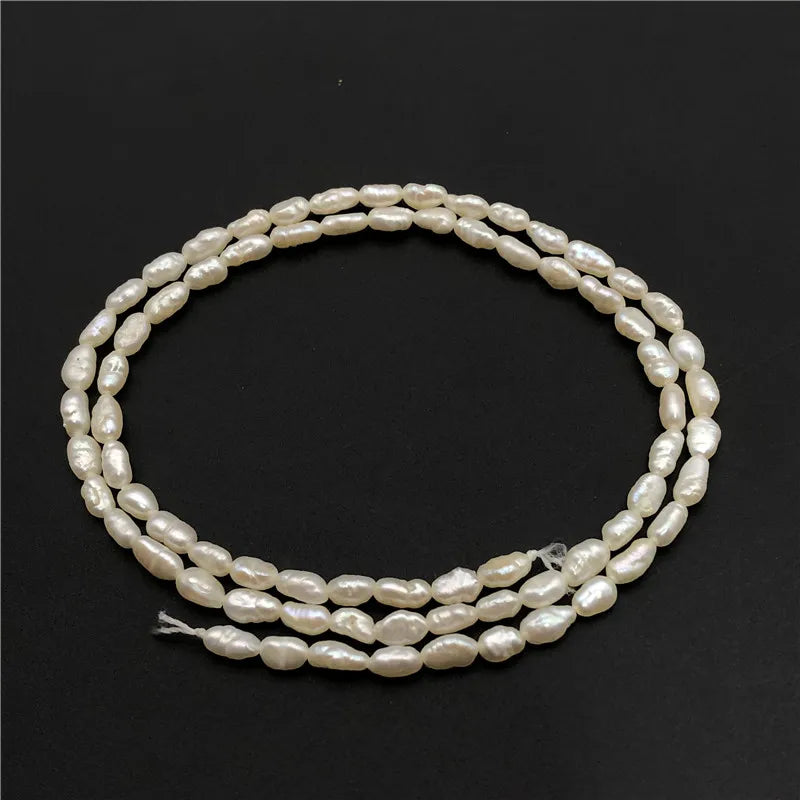 Natural Freshwater Cultured Rice & Baroque Beads for DIY Jewelry Making