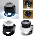 Mini 30X Jeweler Loupe Magnifying with LED Lights