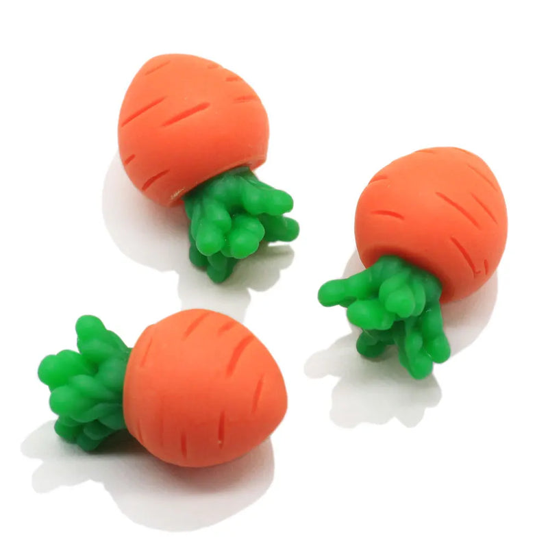 Mini 3D Carrot Resin Vegetables for Terrarium