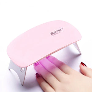 6 LED Nail UV Lamp Epoxy Resin Dryer USB Curing Art Dryer Jewelry Tools