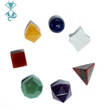 7 Chakra Crystal Set Polishing Tumbled Reiki Healing Stones