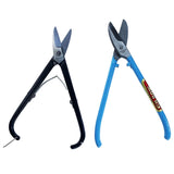 7 Inch British Handle Scissors Cut Water Mouth Pliers Silver Copper Jewelry DIY