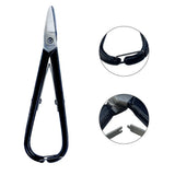 7 Inch British Handle Scissors Cut Water Mouth Pliers Silver Copper Jewelry DIY