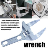 Mini Adjustable Bathroom Wrench Aluminum Spanner