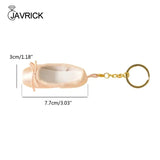 Ballet Shoes Keychain Pointe Shoe Charm Gift Dance