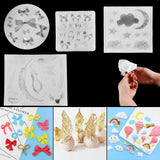 Mini Bow Tie Silicone Fondant Mold for Cake Decorating