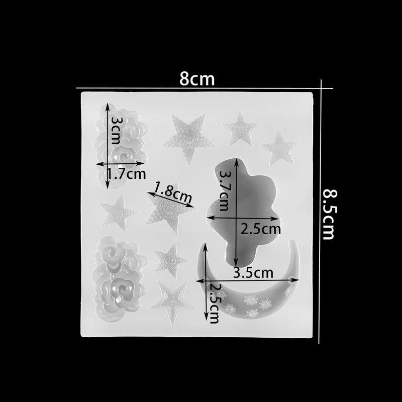 Mini Bow Tie Silicone Fondant Mold for Cake Decorating