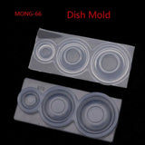 Mini Food Mold for Resin - Bread Toast Poached Mold