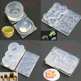 Mini Food Mold for Resin - Bread Toast Poached Mold
