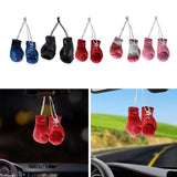 Mini Boxing Gloves Punching Gloves Christmas Ornament Hanging Decor