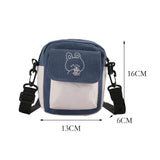 Mini Canvas Bag Women's All-match Shoulder Bag Portable Messenger Coin Purse