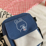Mini Canvas Bag Women's All-match Shoulder Bag Portable Messenger Coin Purse